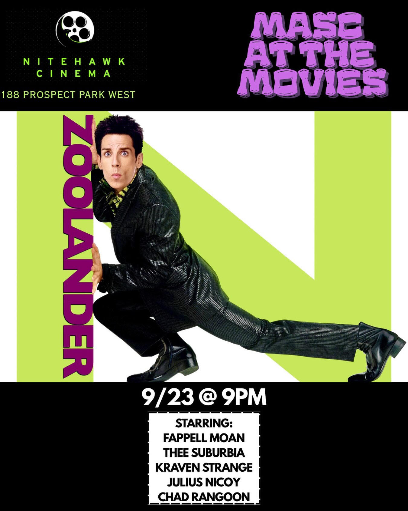 Masc At The Movies